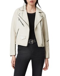 AllSaints Riley Leather Moto Jacket