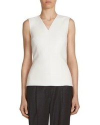 Cédric Charlier Cedric Charlier Faux Leather Top