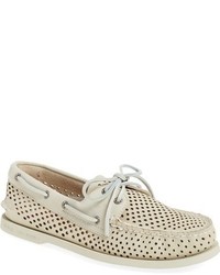 Sperry Authentic Original Perforated Leather Boat Shoe