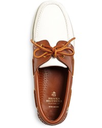 Brooks Brothers Leather Boat Shoes