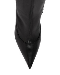 Sergio Rossi 105mm Stretch Nappa Leather Boots