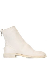 Guidi Mid Grain Back Zip Boots