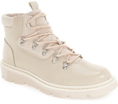 calvin klein boots white