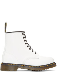 Dr. Martens White Eight Eye 1460 Boots