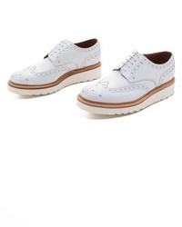 Grenson Archie Wingtips With Wedge Sole