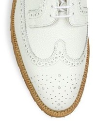 Thom Browne Classic Brogue Leather Dress Shoes