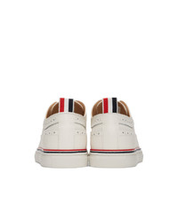 Thom Browne Off White Cupsole Longwing Brogues