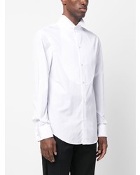 Emporio Armani Wingtip Collar Long Sleeve Shirt
