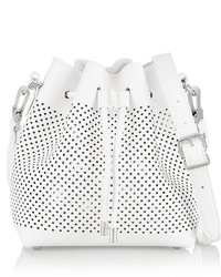 Proenza Schouler Bucket Small Perforated Leather Shoulder Bag