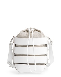 Rebecca Minkoff Cage Leather Bucket Bag