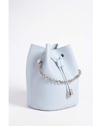 Forever 21 Faux Leather Crossbody Bucket Bag