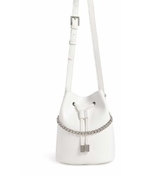 Forever 21 Faux Leather Crossbody Bucket Bag