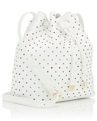 Barneys New York Jessica Mini Bucket Bag White Size Os