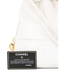 Chanel Vintage Logos Bucket Bag