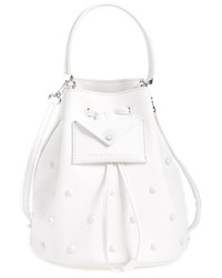 Marc by Marc Jacobs Metropoli Studded Leather Bucket Bag