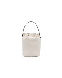 Prada White Saffiano Leather Bracelet Bag