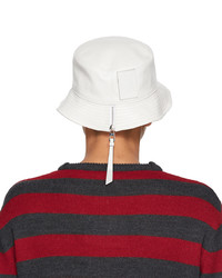 Loewe White Fisherman Bucket Hat
