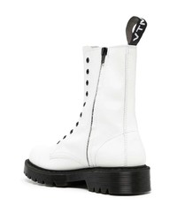 VTMNTS Barcode Leather Army Boots