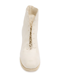 Guidi Slouched Lace Up Ankle Boots