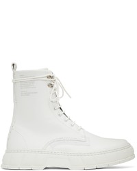 Viron White Apple Leather 1992 Boots