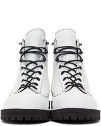 Sulvam White Danner Edition Lace Up Boots