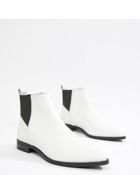 ASOS DESIGN Atom Leather Chelsea Boots Leather