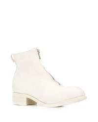 Guidi Cracked Effect Ankle Boots