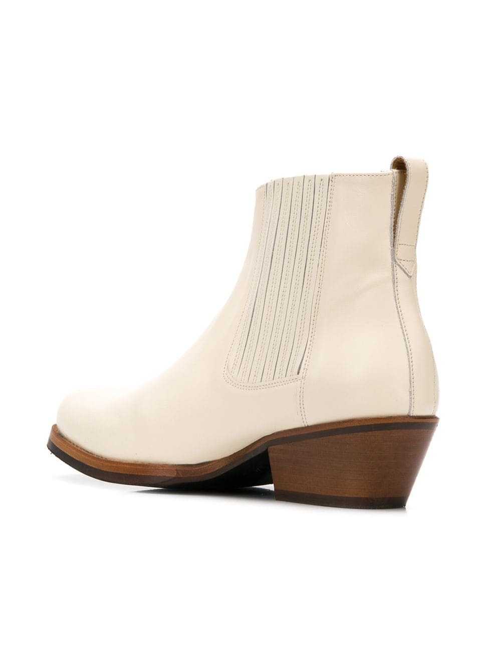 Our Legacy Cuban Heel Ankle Boots, $518 | farfetch.com