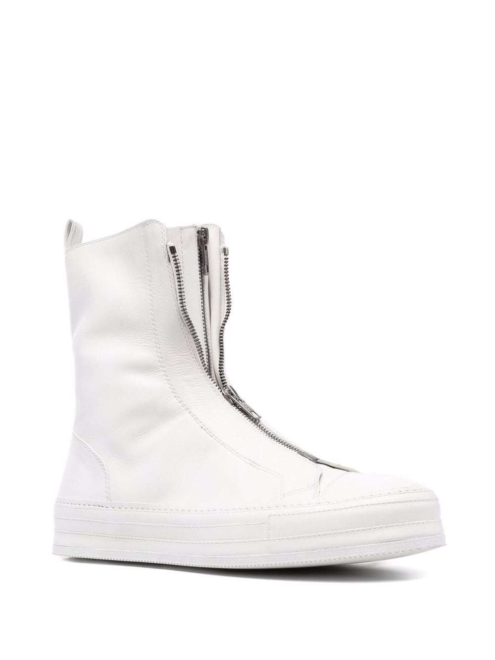 Ann Demeulemeester Dual Zip Front Ankle Boots, $1,275 | farfetch.com ...