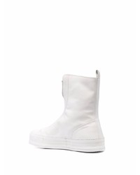 Ann Demeulemeester Dual Zip Front Ankle Boots