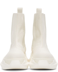 Rick Owens DRKSHDW Off White Beatle Abstract Chelsea Boots