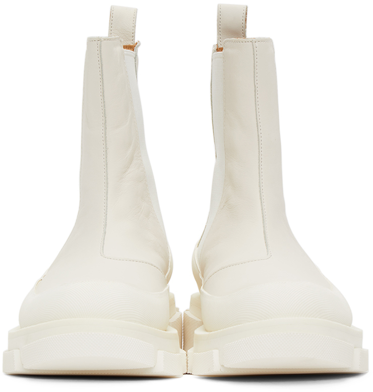 Both Off White Gao Chelsea Boots, $580 | SSENSE | Lookastic