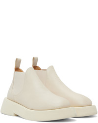 Marsèll Off White Gomme Gommellone Chelsea Boots