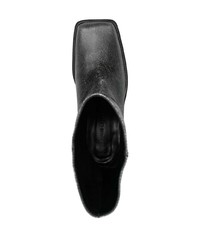 Eckhaus Latta Square Toe 45mm Leather Boots