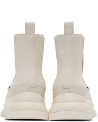 Both White Gao Eva Chelsea Boots