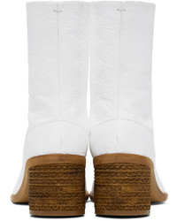 Maison Margiela White Tabi Boots