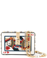 Dolce & Gabbana Dolce Box Queen Of Hearts Clutch
