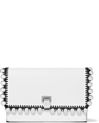 Proenza Schouler The Lunch Bag Small Embellished Leather Clutch