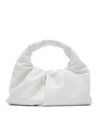Bottega Veneta White Small Shoulder Pouch Bag