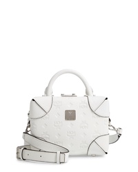 Leather crossbody bag MCM White in Leather - 16506204