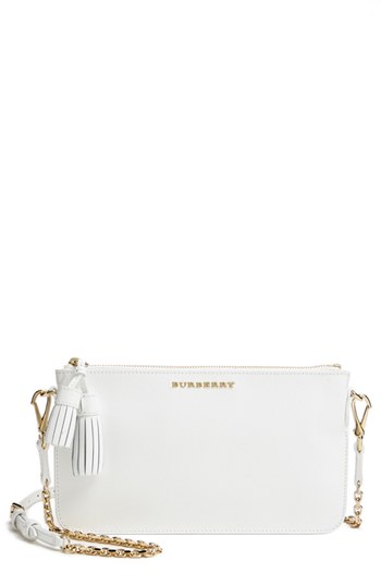 Burberry Peyton Crossbody Bag White, $595 | Nordstrom | Lookastic