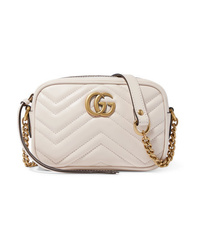 Gucci Gg Marmont Camera Small Quilted Leather Shoulder Bag