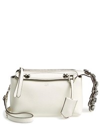 Fendi Mini By The Way Embellished Croc Tail Leather Crossbody Bag