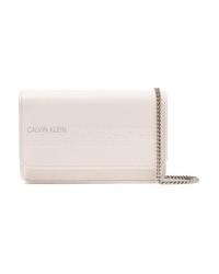 Calvin Klein 205W39nyc Mini Embossed Leather Shoulder Bag