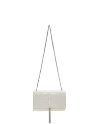 Saint Laurent Off White Medium Kate Tassel Bag