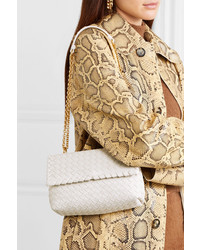Bottega Veneta Olimpia Mini Intrecciato Leather Shoulder Bag
