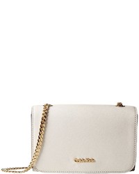 Uitroepteken kompas activering Women's White Leather Crossbody Bags by Calvin Klein | Lookastic