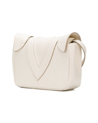 Elena Ghisellini Panelled Flap Handbag