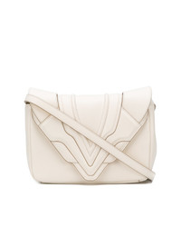 Elena Ghisellini Panelled Flap Handbag