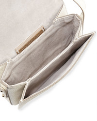 VBH Pulce Leather Crossbody Bag White Multi